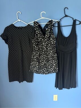 Medium Black dresses and romper bundle